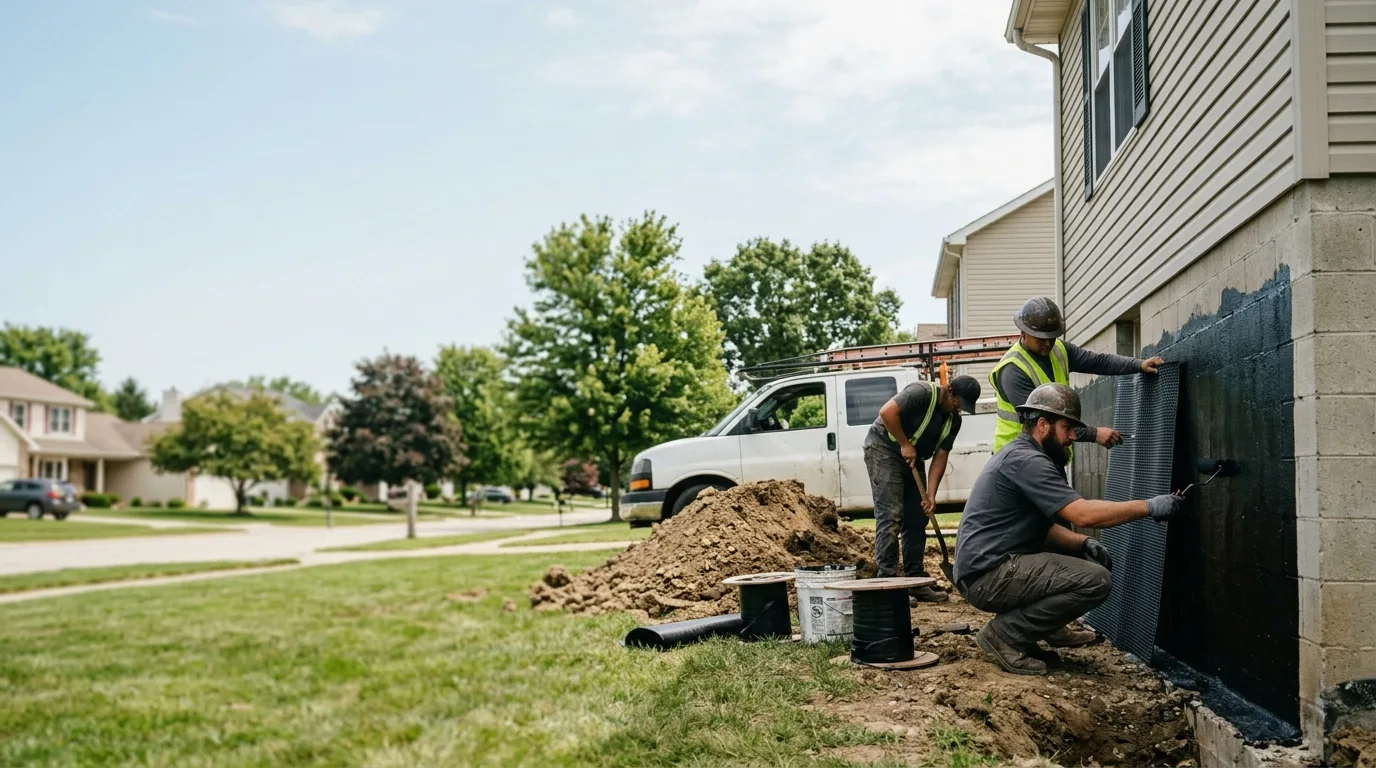 Basement Waterproofing in Hull, IL near me